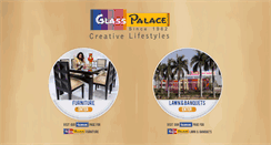 Desktop Screenshot of glasspalace.in